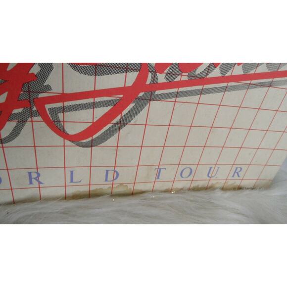 Vintage Rolling Stones World Tour Mick Jagger Warhol Poster Michelle Arts READ - Picture 8 of 9